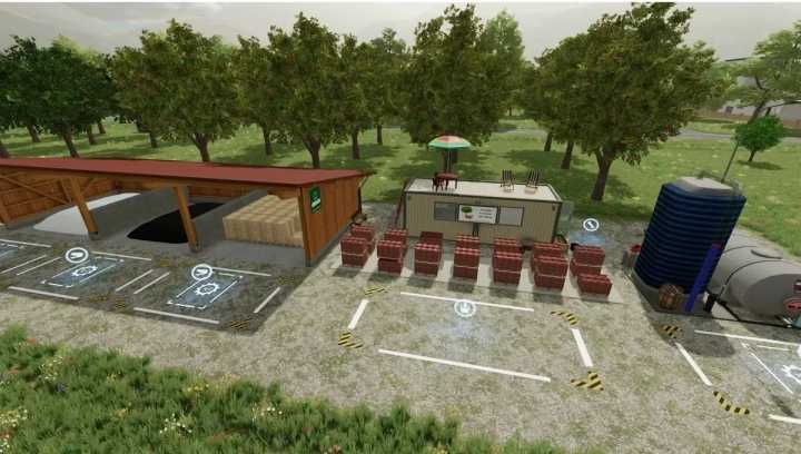 Orchard Pack With Selling Station V1.0 FS22