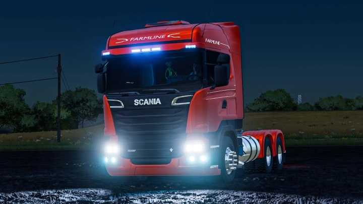 Scania Farmline 6X4 Truck V1.0 FS22