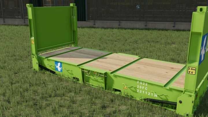 Flat Rack Containers V1.0 FS22