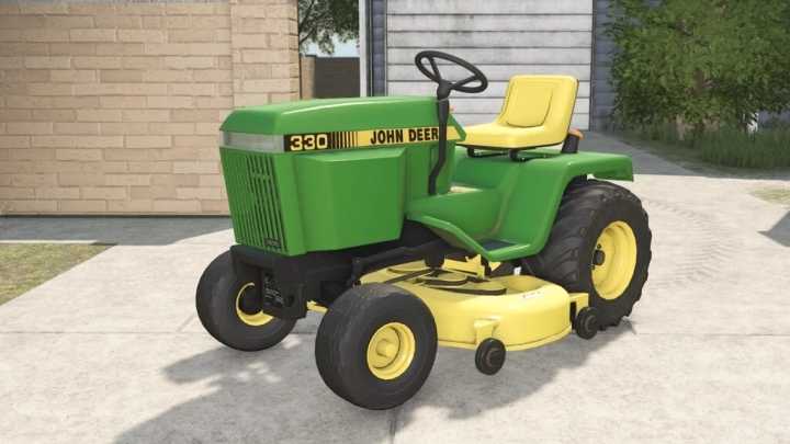 John Deere 330 Lawn Mower V1.0 FS22