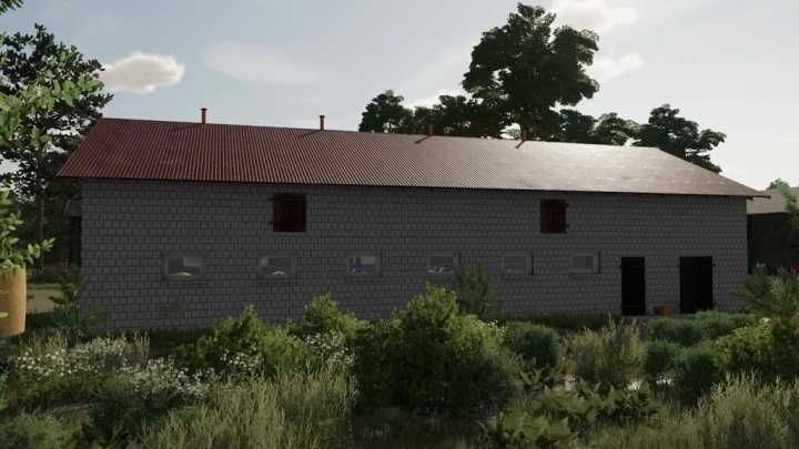 New Cowshed V1.1 FS22