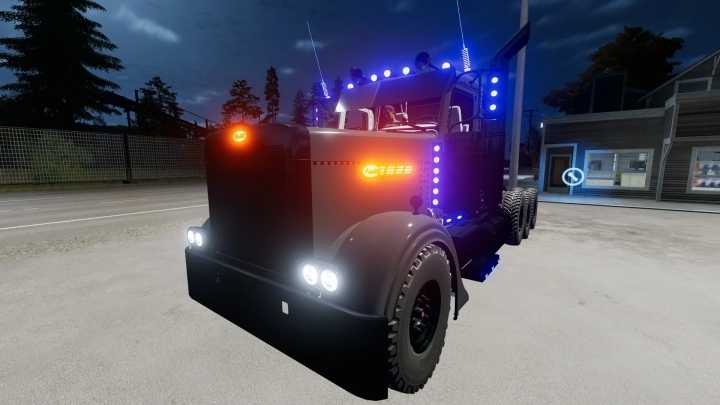 Silverback Peterbilt 389 Daycab V1.0.0.2 FS22