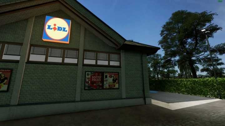 Supermarket Multishop V1.0 FS22