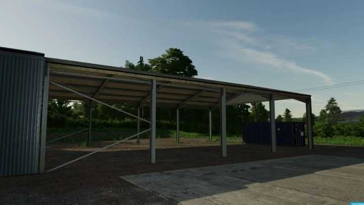 Uk Style Sheds (Prefab) V1.0 FS22