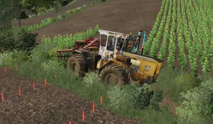Raba Steiger 250 Механизированная Самоходная Единица V1.0 FS19 Raba Steiger 250 Mezogep Sajat V1.0 FS19 - это название модификации для игры Farming Simulator 19.