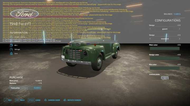 1948 Ford F1 Pickup V1.0 FS22