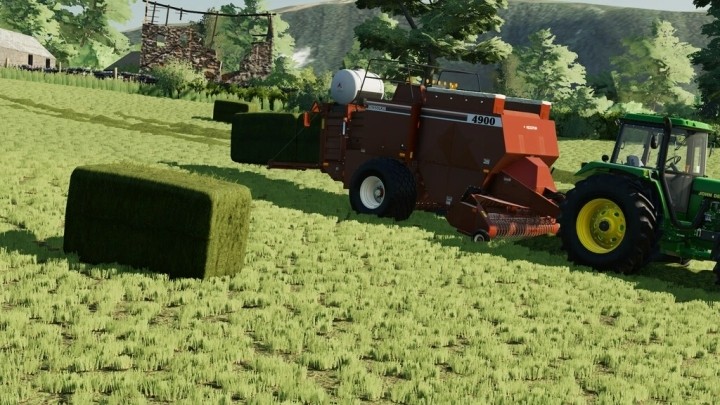 Hesston 4900 Baler V1.0 FS22