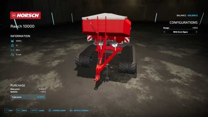 Horsch 10000 Version V1.0 FS22