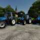 Новая серия тракторов New Holland Tsa V2.1 FS22