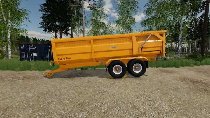 Richard Western Sf18 Trailer V1.0 FS22