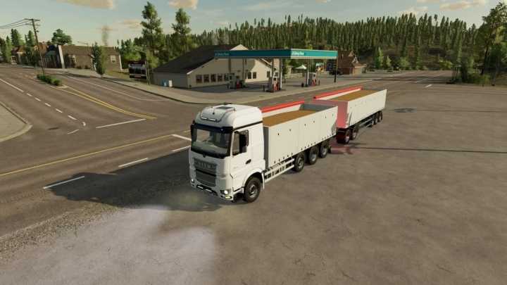 Sisu Grain Truck + Trailer V1.0 FS22