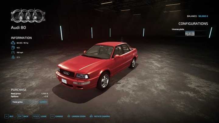 Audi 80 V1.2 FS22