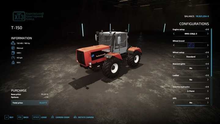 Htz T-150 V1.0 FS22