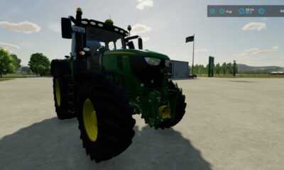 "John Deere 6R Tractor V1.0 FS22"