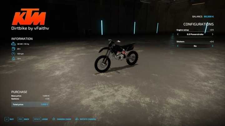 Ktm Dirtbike V1.2 FS22