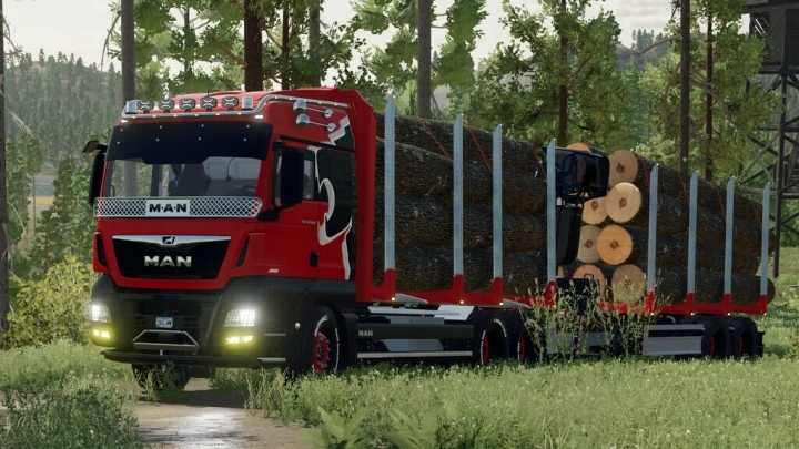 Man Tgx Forest Special Truck V2.0.1.0 FS22