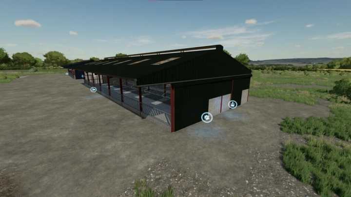 Slatted Cow Shed V1.3 FS22