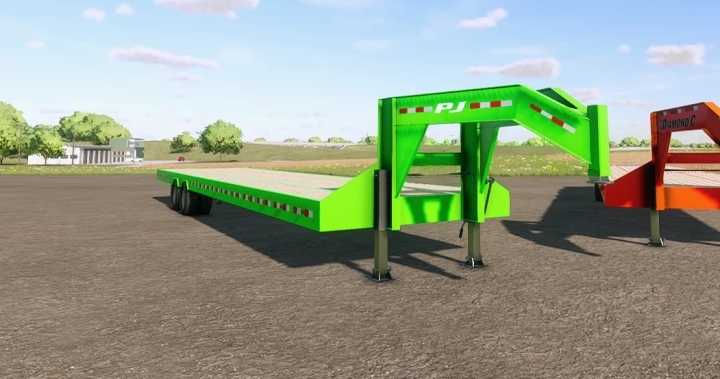 40Ft Gooseneck Multibrand Trailer V1.0 FS22