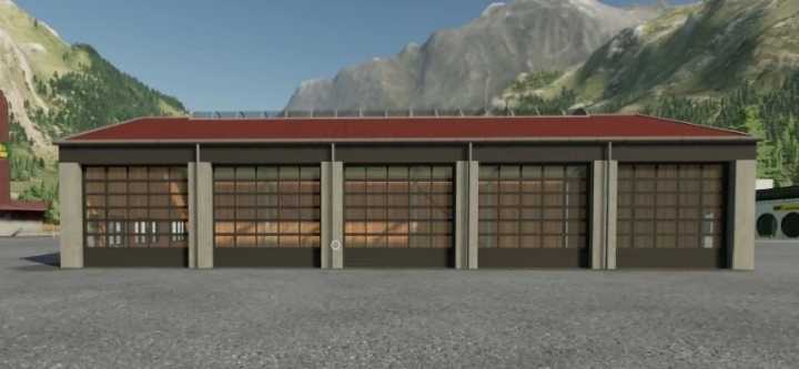 Austria Modding Modern Halle V1.0 FS22