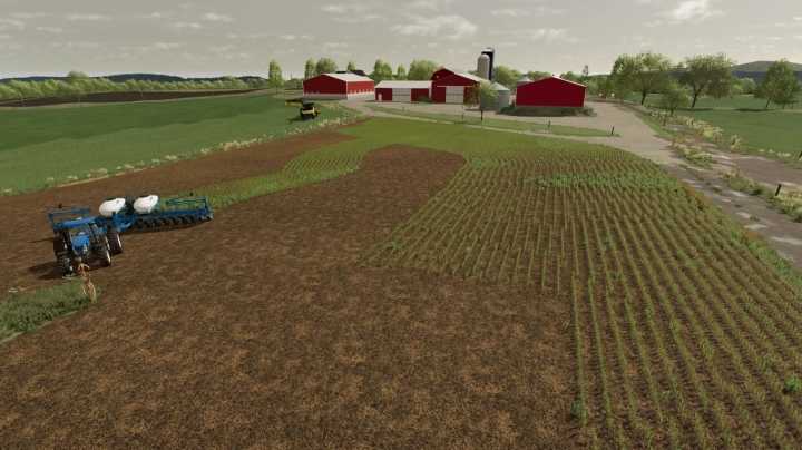 Kinze 3665 Blue Drive Planter V1.0 FS22