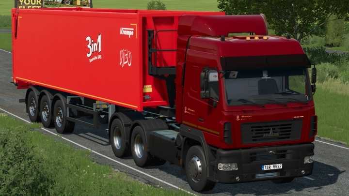 Maz-6430Е8/5440С5 V1.0.0.1 FS22