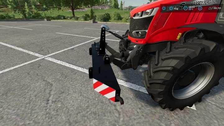 Plattengewicht 1200Kg V1.0 FS22