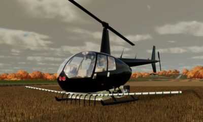 Robinson R44 с распылителем V1.0 FS22