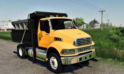 "Sterling Acterra Six-Wheeler Dump Beta V1.0 FS22" переводится на русский как "Стерлинг Актерра Сейсмоход с шестью колесами Дамп Бета V1.0 FS22