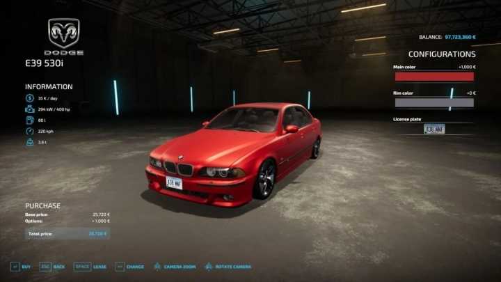 Bmw E39 V1.2 FS22