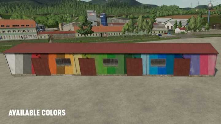 Lizard Vehicle Shelters V1.1 FS22