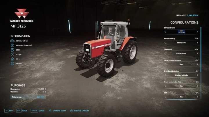 Massey Ferguson 3115 V1.0 FS22