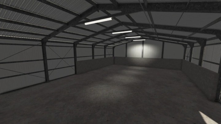 Metal Hall With Silo V1.0 FS22