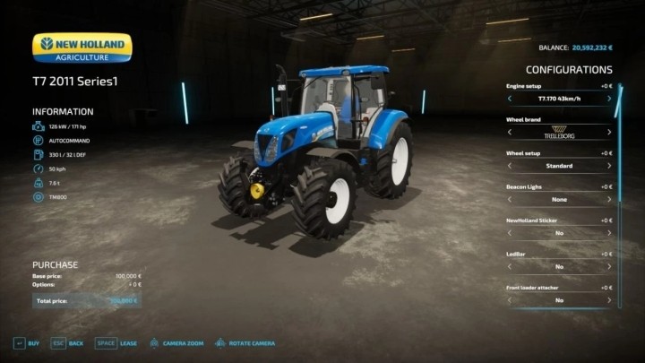 New Holland T7 V1.3 FS22