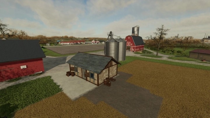 Old Building Farmhouse V1.0 FS22