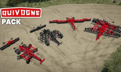 Quivogne Pack V1.0 FS22 - это название модификации для игры Farming Simulator 22.