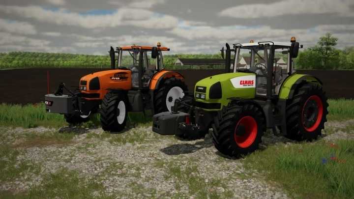 Renault Claas Ares 800 Rz V1.1 FS22