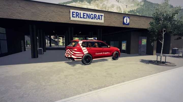 Fire Department Skin Bmw X7 (2019) Beta V1.0 FS19