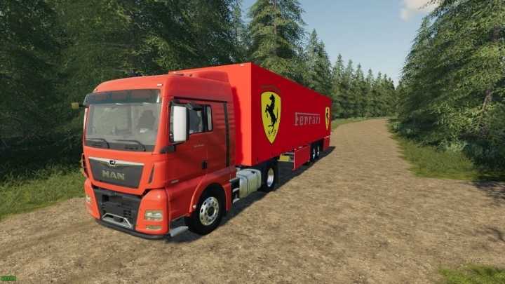 Stables Automobiles Trailer V1.0 FS19