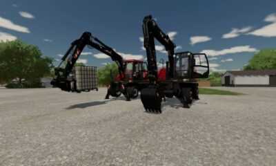 Atlas 160 W V1.1 FS22 - это название модификации для игры Farming Simulator 22