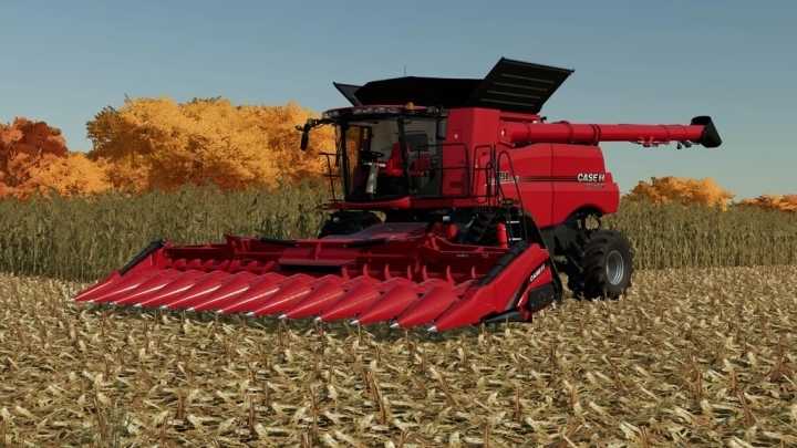 Cnh 12 Row Folding Corn Head Pack V1.0 FS22