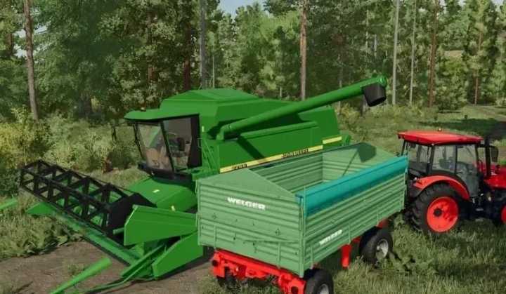 John Deere 2266S Trailer V1.0 FS22