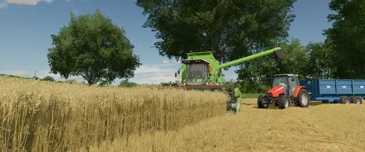 Oat Crop Textures V1.0 FS22