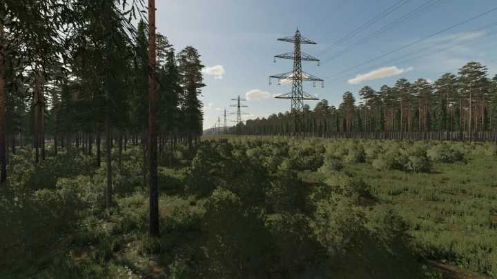 The Rainy Woods Map V1.0 FS22