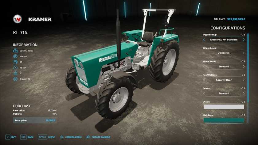 Kramer KL 714 Tractor V1.0 FS22