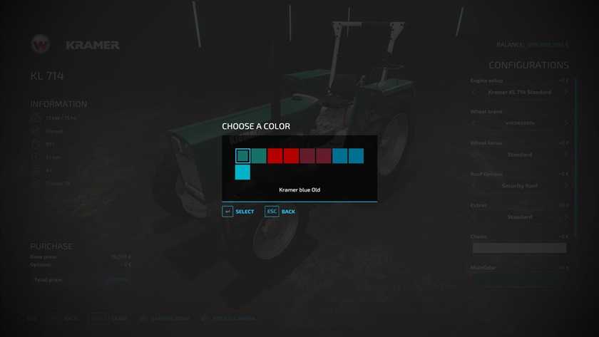 Kramer KL 714 Tractor V1.0 FS22