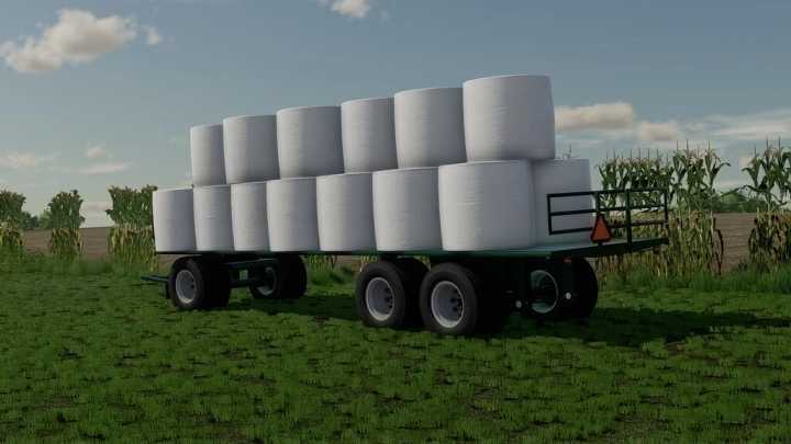 Flatbed Trailer V1.1 FS22