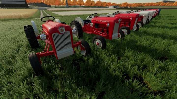 Ford Red Tiger Tractor Pack V1.0 FS22