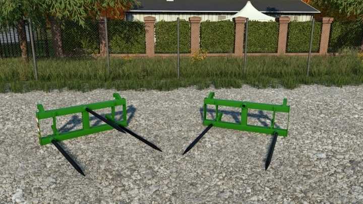 John Deere Bale Spear Pack V1.0 FS22