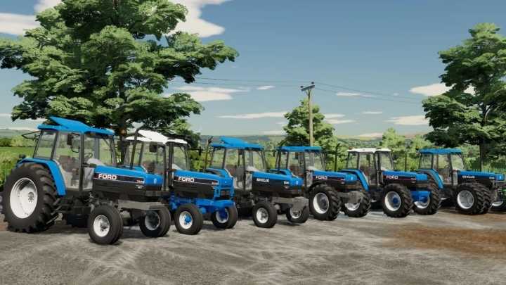 New Holland Ford 40 Series 6 Cylinder Pack V1.0 FS22