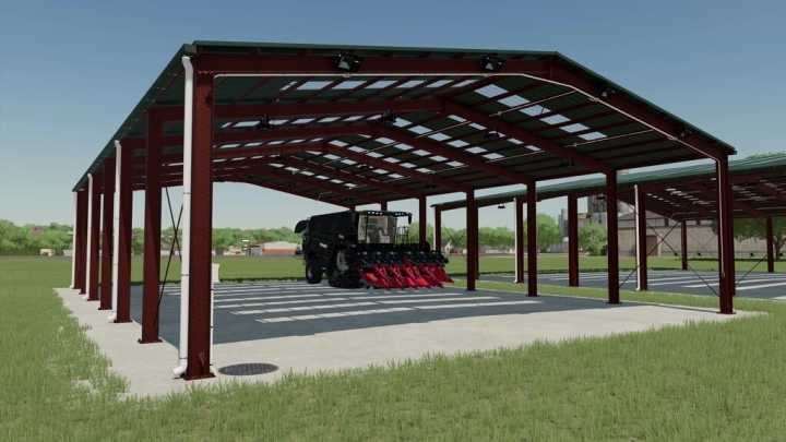 Open Sheds Pack V1.0 FS22